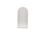 Hanah Home Espejo Cheval Rounda - Gold